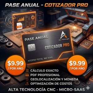Pase Anual – Cotizador PRO